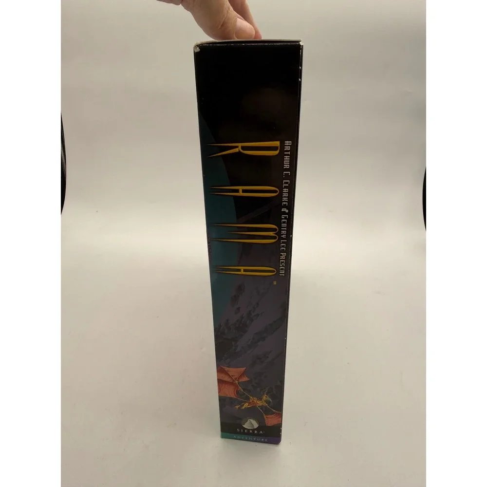 Sierra RAMA‎ Arthur C Clarke Gentry Lee Macintosh Big Box PC Game 1996 Vintage